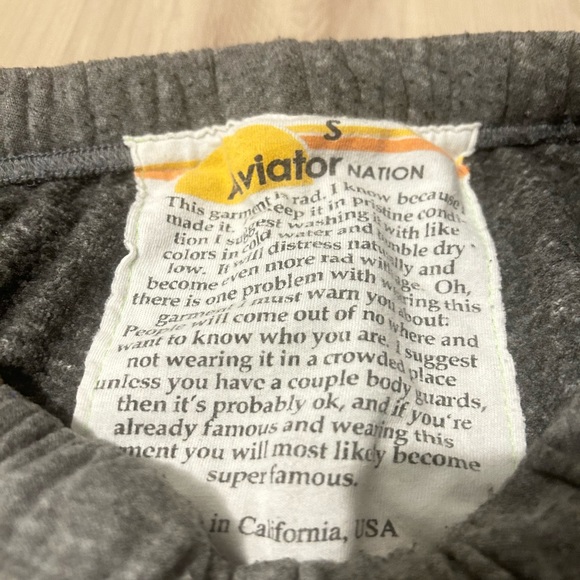 AVIATOR NATION SWEATPANTS - Picture 4 of 6